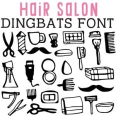 CG Hair Salon Dingbats