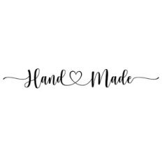Hand Made Heart Label
