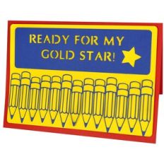 Ready For My Gold Star - Back to School Card