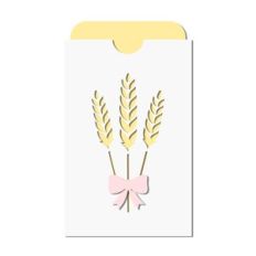 wheat harvest pocket card