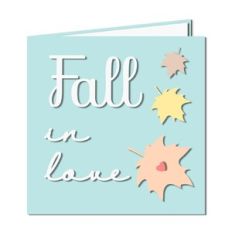 fall in love card