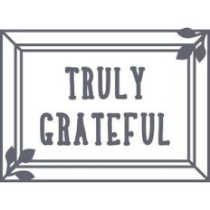 truly grateful wall art