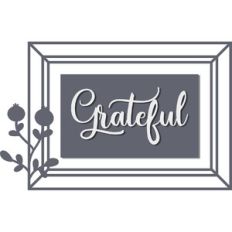 grateful wall art frame