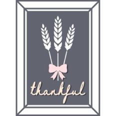 harvest wall art thankful