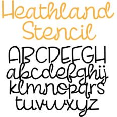 ZP Heathland Stencil