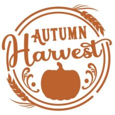 Autumn Harvest Circle