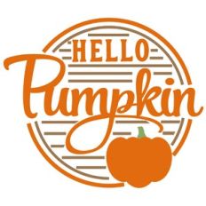 Hello Pumpkin Circle