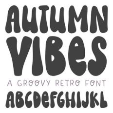 Autumn Vibes Retro Font