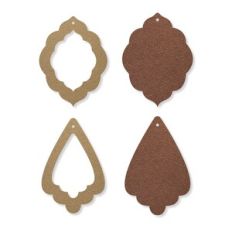 Morocco Earring Template, Faux Leather Earrings