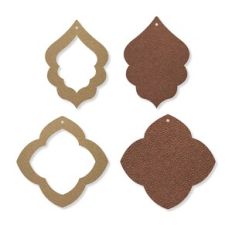 Morocco Earring Template, Faux Leather Earrings