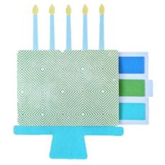 cake and slice pocket card