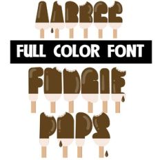 Fudgie Pop Color Font