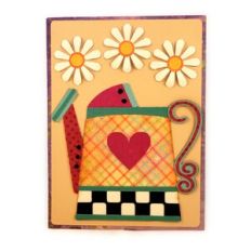 Card Water Can Daisies A6