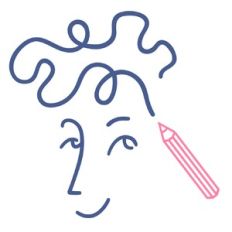 Drawing a woman