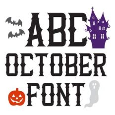 October Font