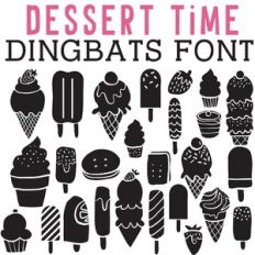 CG Dessert Time Dingbats