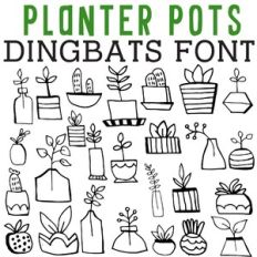 CG Planter Pots Dingbats