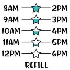 Star Water Bottle Tracker
