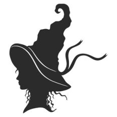 Sorceress Silhouette