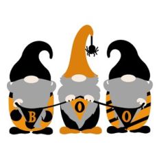 Boo Banner Gnomes