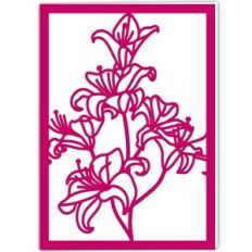 Lily Flower Card