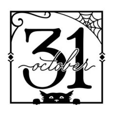 October 31 With Black Cat