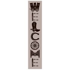 Welcome Country Porch Sign Design