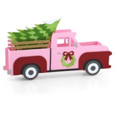Box Card Truck Christmas Tree