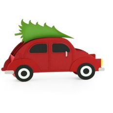 Box Card Bug Christmas Tree