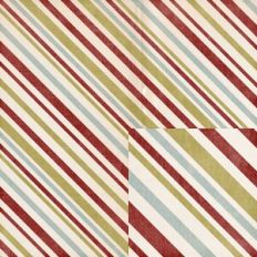 Shabby Christmas North Pole Stripes