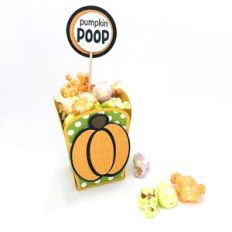 Pumpkin Popcorn Box