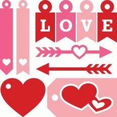 11pc valentine set