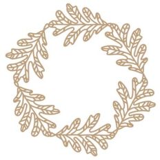leaf wreath