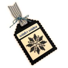 Tag Nordic Star Cross Stitch