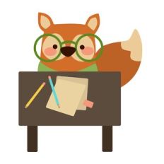Back To School Fox
