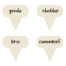 Cheese Labels