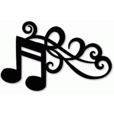 flourish - musical notes