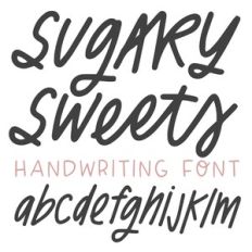 DTC Sugary Sweet Handwriting Font