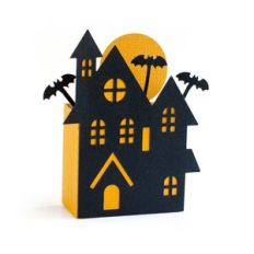 Haunted House Box Card