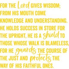 the lord gives wisdom