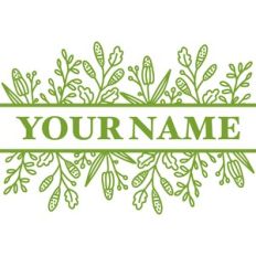 personalized name sign