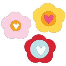 Simple Flower Trio