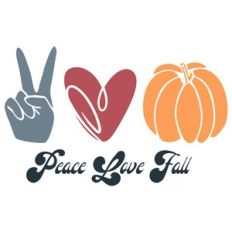 peace love fall