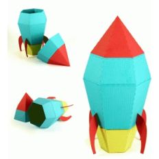 3d rocket box