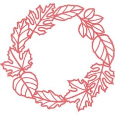 leaf wreath