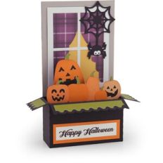 Box Card Window Jack-O-Lantern
