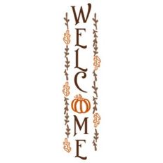 welcome fall sign