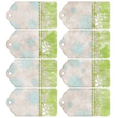 It's Christmas Green Gift Tags Print and Cut