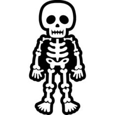 halloween skeleton