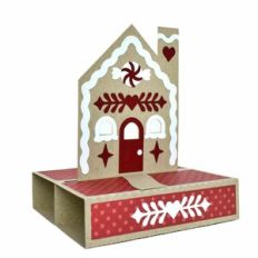 Slide and Stand Card Gingerbread House